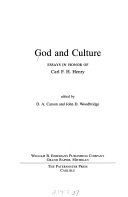 God and culture : essays in honor of Carl F. H. Henry /
