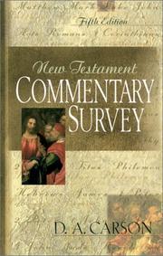 New Testament commentary survey /