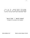 Calculus /