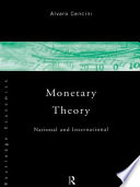 Monetary theory national and international /