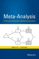 Meta-analysis : a structural equation modeling approach /