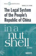 The legal system of the People's Republic of China in a nutshell /