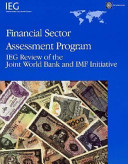IEG review of the Financial Sector Assessment Program