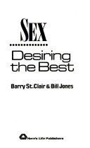Sex : desiring the best /