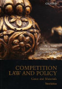 Competition law and policy : cases and materials /