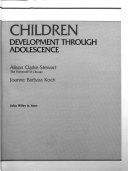 Children development through adolescence /
