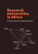 Research Universities in Africa /