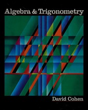 Algebra and trigonometry /