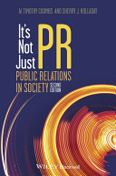 It's not just PR public relations in society /