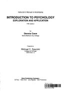 Introduction to psychology : exploration and application /