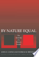 By nature equal the anatomy of a Western insight /