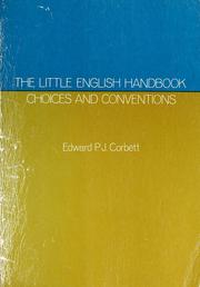 The little English handbook: choices and conventions /