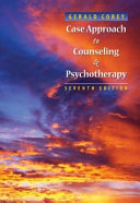 Case approach to counseling and psychotherapy /