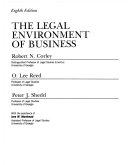 The Legal environment of business /