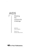 AIDS : meeting the community challenge /