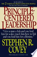 Principle centred leadership /