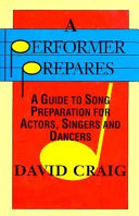 A performer prepares /