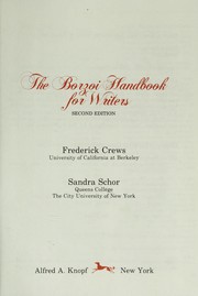 The Borzoi handbook for writers /