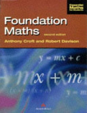 Foundation maths : essential maths for students /
