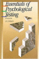 Essentials of psychological testing /