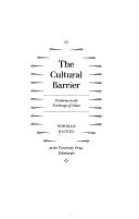 The cultural barrier /
