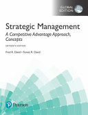 Strategic management concepts a competitive advantage approach