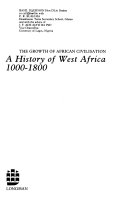 A history of West Africa, 1000-1800 /