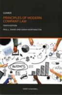 Gower's principles of modern company law /