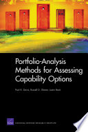 Portfolio-analysis methods for assessing capability options