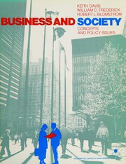 Business and society : concepts and policy issues /