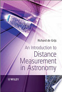 An introduction to distance measurement in astronomy