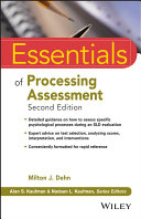 Essentials of processing assessment /