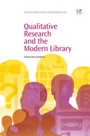 Qualitative research and the modern library /