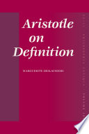 Aristotle on definition