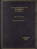 Cases and materials on torts /