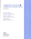 Marketing research in a marketing environment /