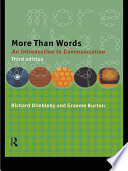 More than words an introduction to communication /
