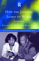 How the Japanese learn to work