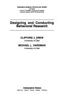 Designing and conducting behavioural research /