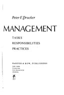 Management : tasks, responsibilities, practices /