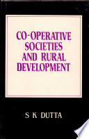 Co-operative societies & rural development /