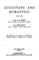 Augustans and romantics, 1689-1830.