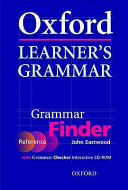 Oxford learner's grammar : grammar finder /