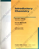 Introductory chemistry /