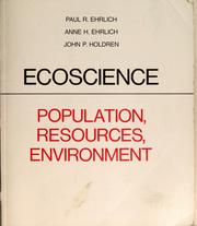 Ecoscience : population, resources, environment /