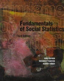 Fundamentals of social statistics /
