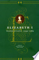 Elizabeth I translations, 1544-1589 /