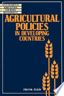 Agricultural policies in developing countries /