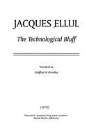The Technological bluff /