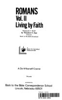 Romans : living by faith : a do-it-yourself course /